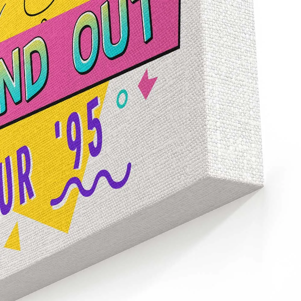 95' Stand Out Tour - Canvas Print