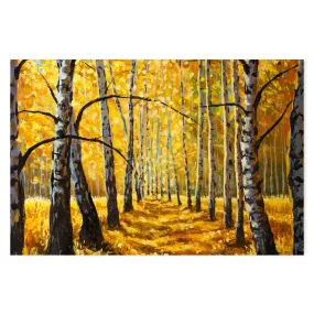 A Forests Opening, Hand-Painted Canvas