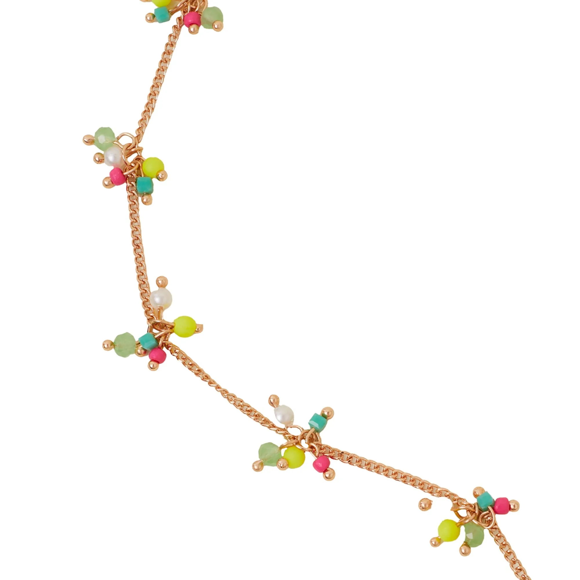 Accessorize London Beaded Cluster Necklace