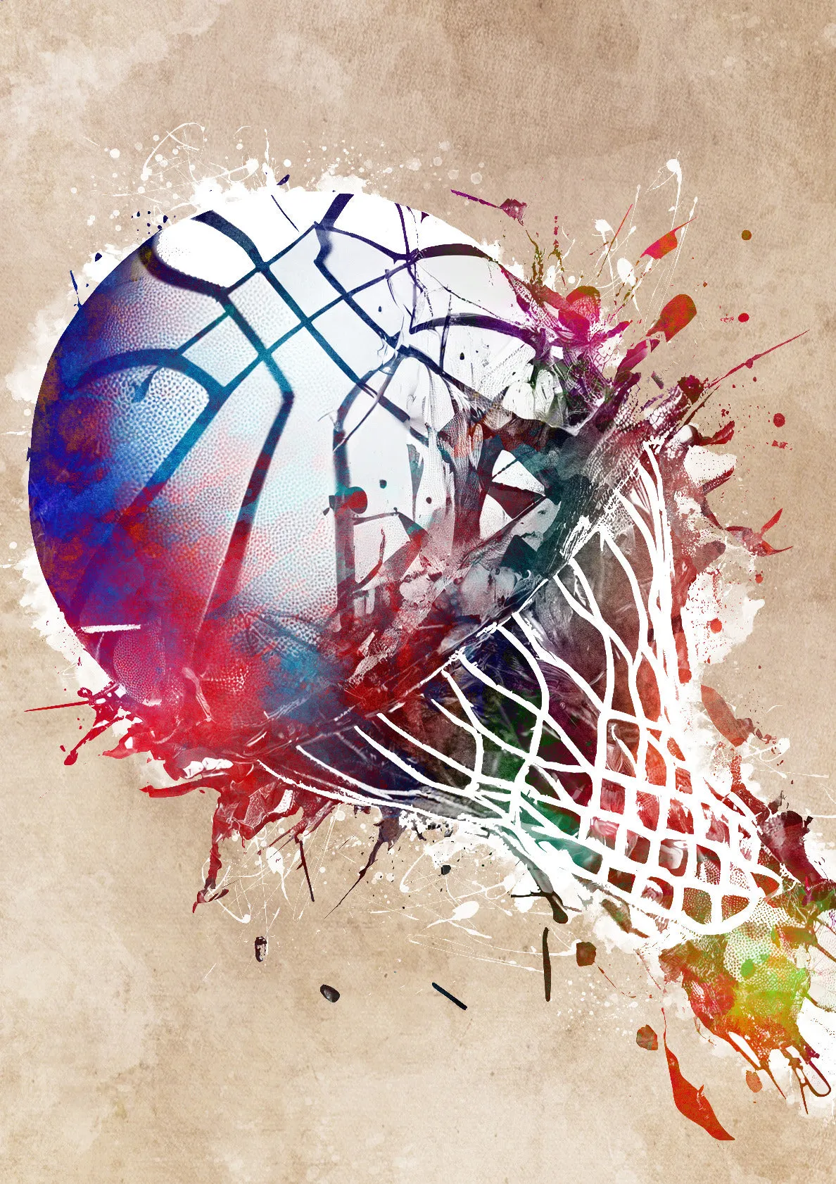 Basketball sport art 6