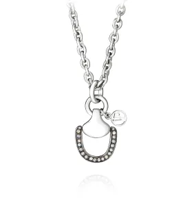 Churchill Downs Necklace | Half Diamond