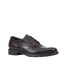 Geox Mens Black Leather Dress Shoe U34R2A