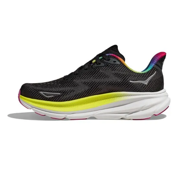 Mens Hoka Clifton 9 - Black / All Aboard