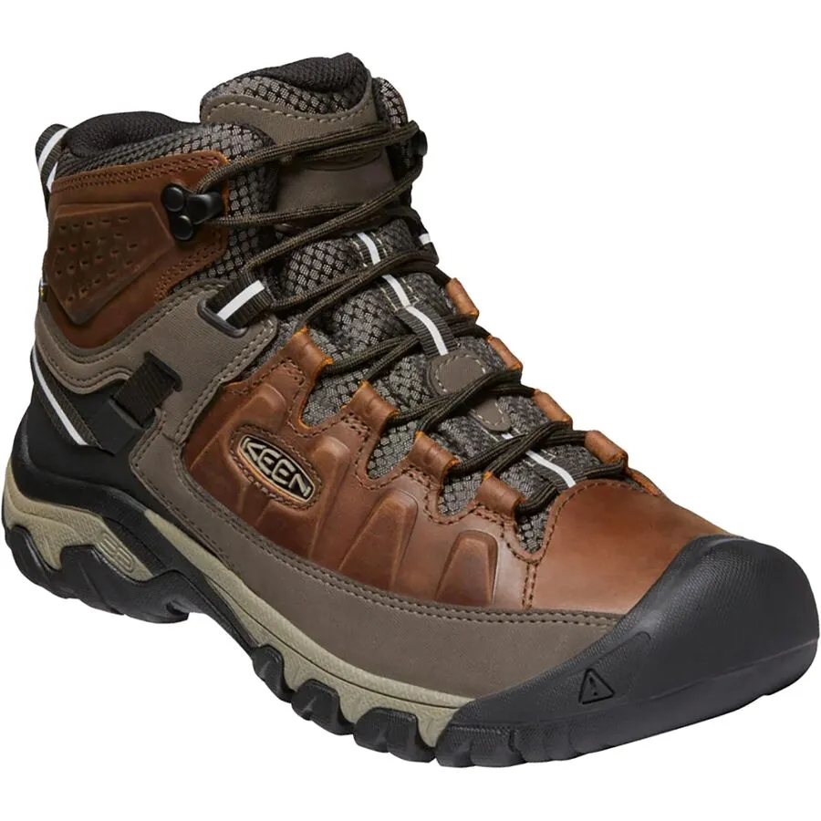 Men's Keen | Targhee III Mid Waterproof Shoe | Chestnut Mulch