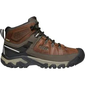 Men's Keen | Targhee III Mid Waterproof Shoe | Chestnut Mulch