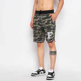 Military Camo Basketball Shorts