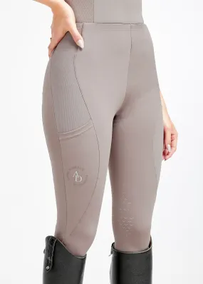 Taupe Icon Riding Leggings